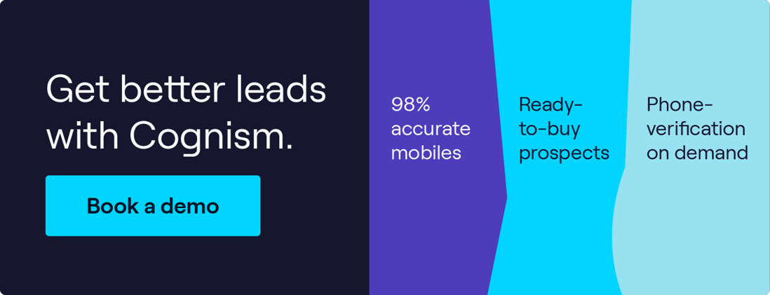 Kickstart your ABM campaign with better leads from Cognism. Click to book a demo.